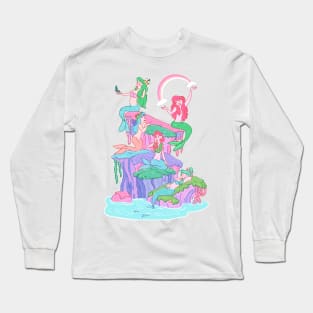 Mermaid Lagoon Long Sleeve T-Shirt